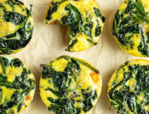 Spinach & Sweet Potato Egg Muffins
